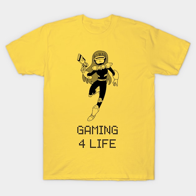 Gamer girl T-Shirt by arkitekta